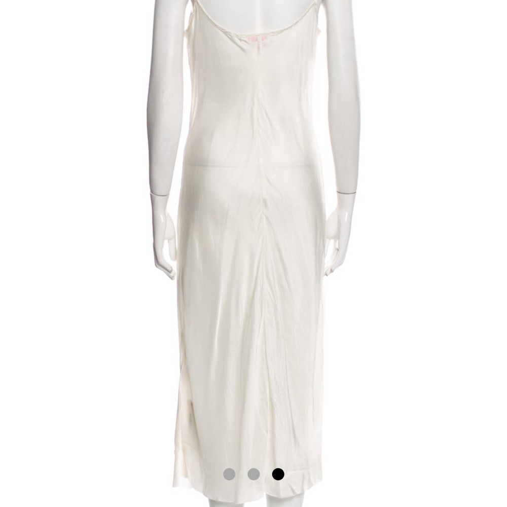 Organic by John Patrick white slip dress m